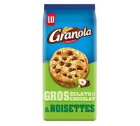 LU GRANOLA - Granola Extra Cookies Chocolat Et Noisettes 184G - Lot De 4