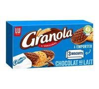 LU GRANOLA - Granola Sables Nappes Chocolat Au Lait Pocket 225G - Lot De 4