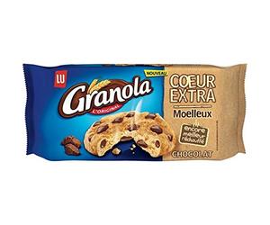 LU Granola L’Original Coeur Extra Moelleux Chocolat 182g (lot de 6)