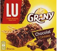LU Grany 6 Barres individuelles 5 Céréales au chocolat 125 g