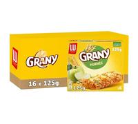 Lu Grany - Barres Céréales et Pomme Croquante - 16x125g