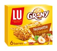 LU Grany Barres de céréales aux noisettes - 125 g
