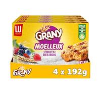 Lu Grany Moelleux - Biscuits Fruits des Bois et Céréales - 4x192g