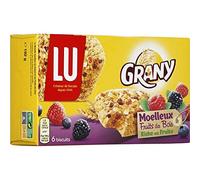 LU Grany Moelleux Fruits des Bois Riche en Fruits 192g (lot de 6)