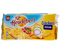 LU Heudebert Crackers nature 8 sachets fraîcheur de 5 crackers, 250 g