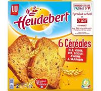 LU HEUDEBERT - Heudebert Biscotte Céréales 300G - ( Lot De 4 )