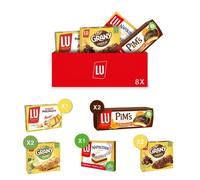 LU La Boîte Plaisir - Assortiment de Goûters - 72 Biscuits - Grany, Pim's, Napolitain - 1,46kg