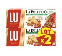 Lu La Paille d'Or aux fraises 2x170g