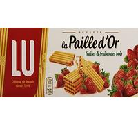 LU La Paille d'Or aux Fraises et aux Fraises des bois 170 g - Lot de 8