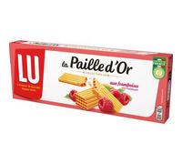 LU La Paille d'Or Gaufrettes fourrées framboise 170 g