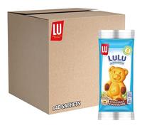 LU - LULU L'Ourson Chocolat - Gâteau Moelleux et Gourmand au Chocolat au Lait - Fabriqués en France - Lot de Biscuits Individuels - Idéal pour le Goûter des Enfants - Pack de 48 Sachets de 30 g