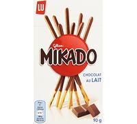 Lu Mikado au Chocolat au Lait 90 g - Lot de 6