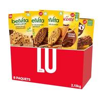 Lu - Moyenne Boîte Petit Déjeuner Assortiment Belvita et Grany - 2,13kg