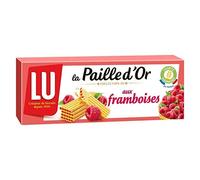 LU PAILLE D'OR - Paille D'Or Framboise 170G - Lot De 4 - livraison offerte