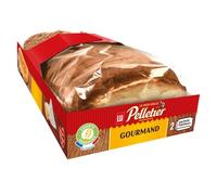 LU Pains Grillés Gourmand Pelletier - Tranches Briochées en Wrap de 300g - Recette Artisanale Fabriquée en France - 2 Sachets Fraîcheur Inclus - Lot de 3