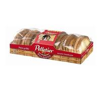 Lu Pelletier Pain Grillé Villageois - Délicieuses biscottes petit déjeuner - 26 tranches légères de 300g - Croquantes et traditionnelles - Le Lot De 4