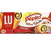 LU Pépito Mini Roulés au chocolat 150 g - Lot de 4