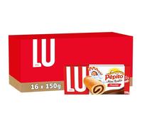 Lu Pépito Mini Roulés - Gâteaux Moelleux Fourrés Chocolat - 16x150g