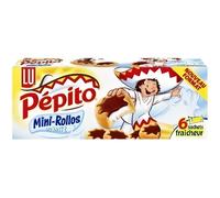 LU PEPITO - Pépito Mini Choco 225G - Lot De 4