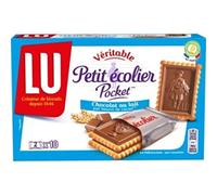 Lu Petit beurre avec tablette de chocolat au lait - Les 10 sachets de 2, 250g