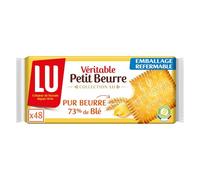 LU - Petit Beurre, Biscuits Croquants Et Savoureux, Véritable 2X200g - Lot De 4