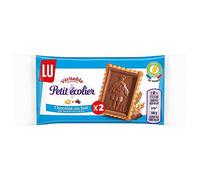 LU Petit Ecolier Chocolat au Lait - Format de Poche - Idéal pour le Goûter - 1 Boîte de 10 Sachets (250 g)