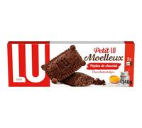Lu- Petit Lu Moelleux - Gâteaux aux Pépites de Chocolat - 140g