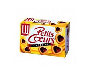 Lu Petits Coeurs au Chocolat, 125g