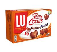 LU Petits Coeurs Collection LU Choco’Croc Pocket 180g (lot de 6)