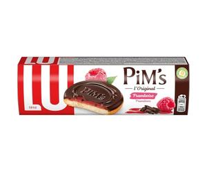 LU PIM'S - Biscuit Fondant, Fourré Framboise, 150G - Lot De 4