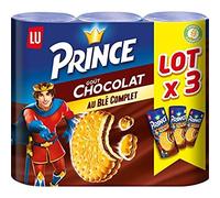 Lu Prince Biscuit Fourré Chocolat Gouter Enfant, 3 x 300g