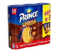 LU Prince Biscuits fourrés au chocolat au blé complet-3 x 300 g