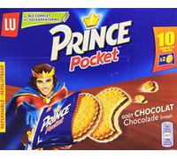 LU Prince Pocket goût chocolat 10 sachets de 40 g