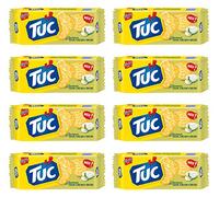 Lu Tuc Cracker Crème sure et oignon de France 100g Lot de 8