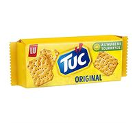 LU Tuc Original Sale - Biscuits Salés pour l'Apéritif - 100g - Lot De 4 - Vendu Par Lot