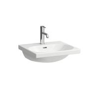 Lua lavabo mural ou à poser sur meuble non percé 500x460x180mm blanc avec lcc - LAUFEN H8100814001091