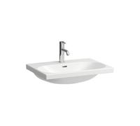 Lua lavabo mural ou à poser sur meuble non percé 650x460x180mm blanc - LAUFEN H8100840001091