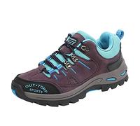 Luadnysin Basket Randonnée Femme Chaussure Crampons Foot Course De Running Montante Bass Chaussures Sport Randonnee Baskets Et Confortable Marche Pieds Sensibles Femmes Trail Impermeable Homme