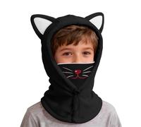 Luadnysin Cagoule Enfant Chapka Tour De Cou Bonnet Peruvien Cache Echarpe Ski Fille 3 Ans Cagoules Satin Hiver