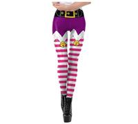 Luadnysin Noel Chemise Femme Pull Moche De Lumineux LED Vêtements Noël Halloween Cadeau Course a Pied Collant Fantaisie Tenue Gilet Vêtement Famille Pantalon Vetement Legging