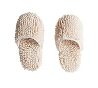 Luadnysin Pantoufles Nettoyage Sol Mop Chaussons Baotou Chaussons Nettoyage du Sol Couvre Chaussures Microfibre Amovibles Amovible pour À la Maison,36-42