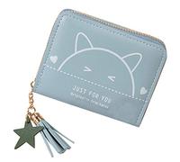 Luadnysin Porte Feuilles pour Femme Portefeuilles Et Porte-Cartes Petit Monnaie Porte-Monnaie Portefeuille Carte Feuille Homme Mini Cuir Ado Garcon Fille