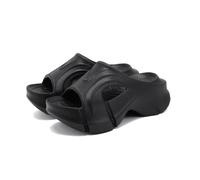 Luadnysin Sandale Talon Femme Noir Nu Pied Petit Sandales Haut Mule Pantoufle Heels Claquette Été Sexy Talons Hauts Chaussures Confort Chic Compensées Chaussure Ete Aiguille Confortable Argentées