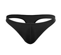 Luadnysin Strings Homme String Sexy Hot Bretelle Maillots De Bain Maillot Slip Érotique Cuir Pénis Cage Chasteté Lingerie Et Vêtements pour Bonbon Tenue Mankini Noel Métal