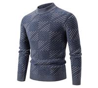 Luadnysin SWEA Homme Sweat sans Capuche Homme Pull Noir s À Manches Longues Teeshirt Tee Shirt Pull XL XXL Teeshirt T Shirt Col V Col Rond T Manche Longue Tee Manche Longue V Manches