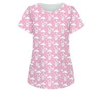 Luadnysin Tenue Aide Soignante Professionnelle Blouse Medicale Femme Infirmière Vêtements Médicals Infirmiere Liberale Estheticienne De Travail Tunique Chemise Blanche Menage Pharmacie