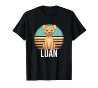 Luan - Beau nom de garçon avec Un Lion Mignon T-Shirt