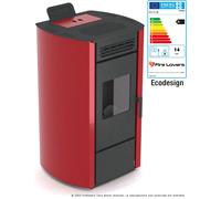 Luana 14kW Poêle à granulés noir