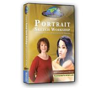 Luana Luconi Winner - Video Art leçons"Portrait croquis d'atelier de l'aquarelle" DVD