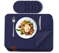 LuanaRose Tables Feutre Chemin de table Table Dessous de plat Set de place Na...